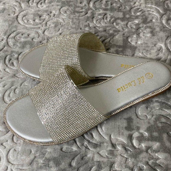 add Lucita Rhinestones Sandals - Picture 5 of 5